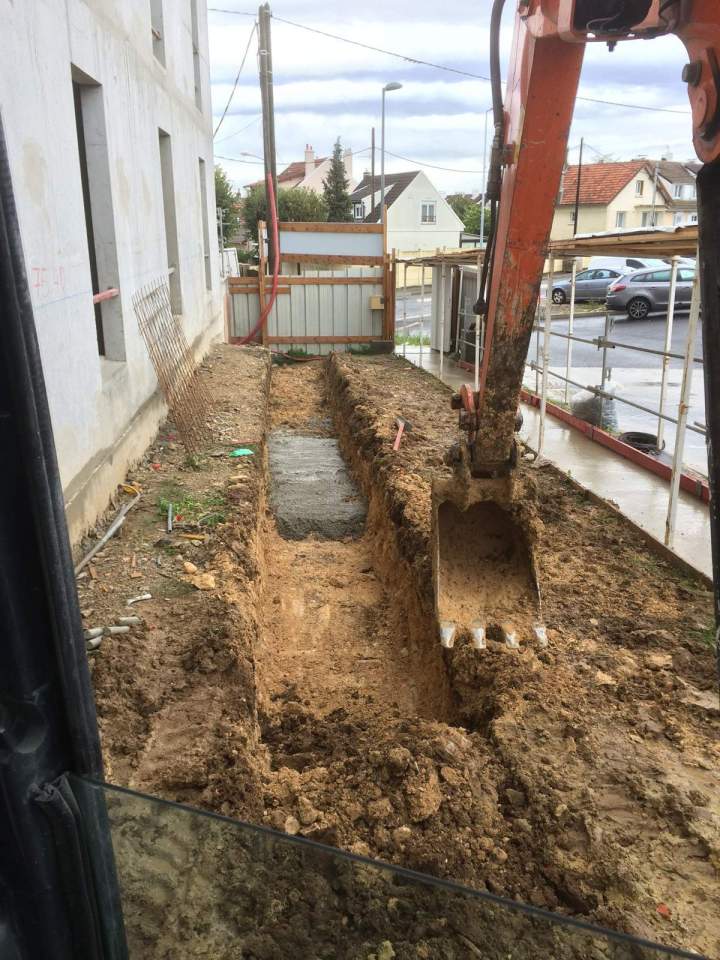 Chantier terrassement viabilisation Thiais (4)