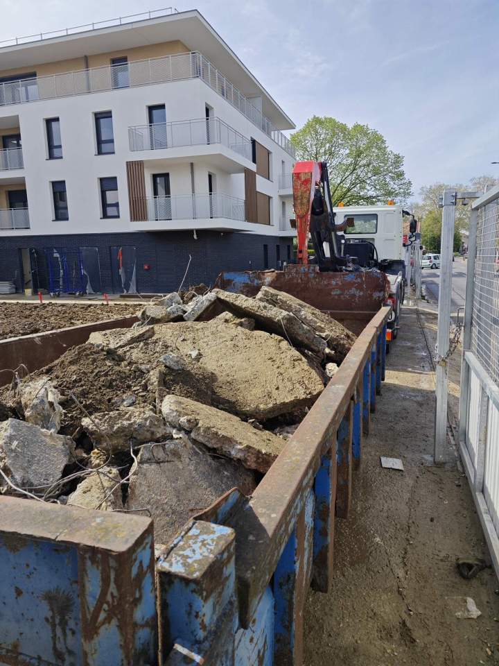 Chantier terrassement viabilisation Thiais (22)