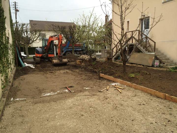 Chantier terrassement viabilisation Thiais (8)