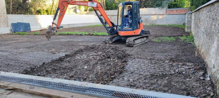 Chantier terrassement viabilisation Thiais (15)