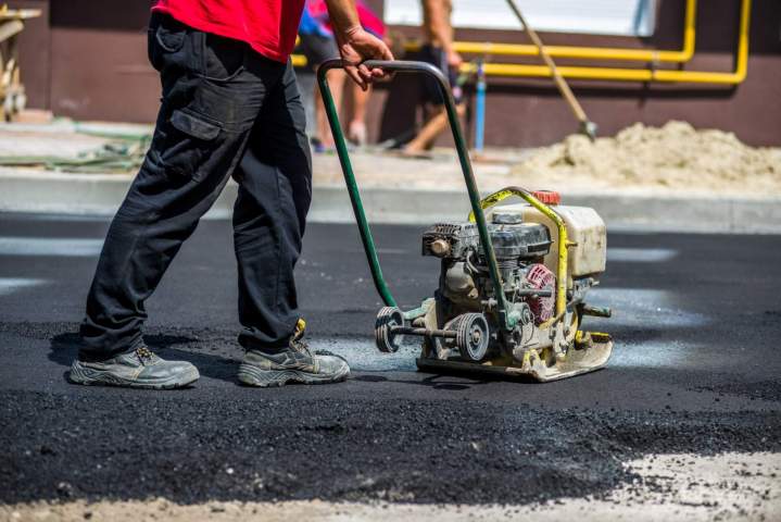 Compactage sol extérieur Thiais