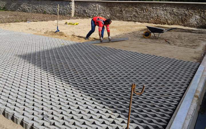 Création d'espaces extérieurs durables